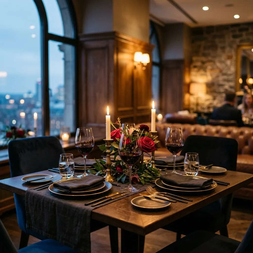 Luxury dining table